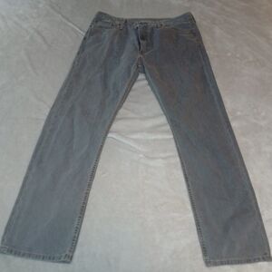 Levi's Men's 513 Straight Gray Jeans